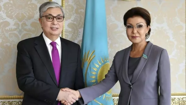 Дарига Назарбаева на встрече с официальными лицами