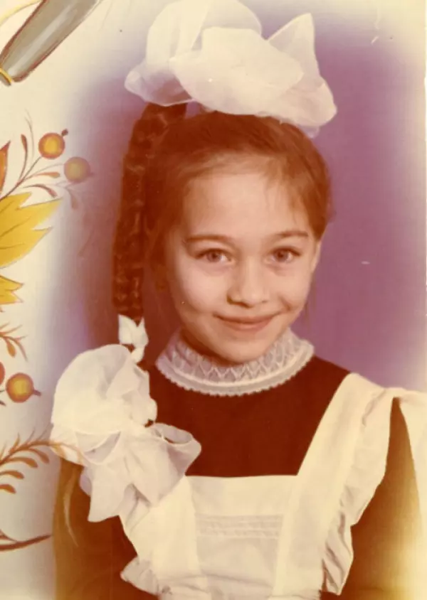 Гульназ Сафарова в детстве