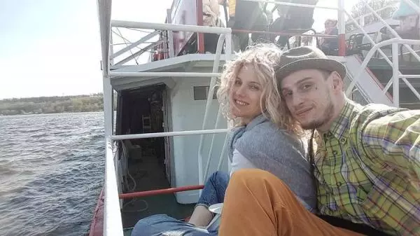 Ирина Тонева и Алексей Брижа на отдыхе