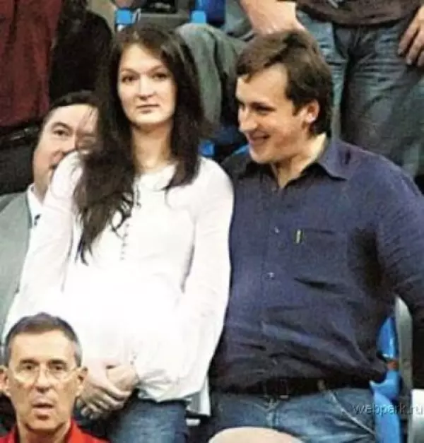 Мария Окулова с мужем