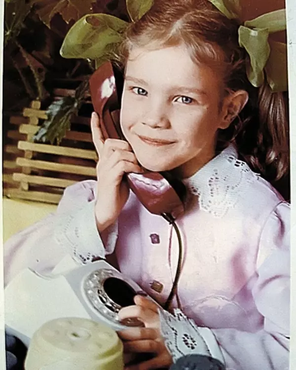 Наталья Водянова в детстве