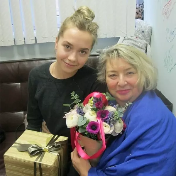 Татьяна Тарасова с воспитанницей Леной Радионовой